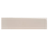 Apollo Tile (Sample) Wall Tile Abalone Gray 3-in x 12-in Glossy Glass Brick Subway Wall Tile