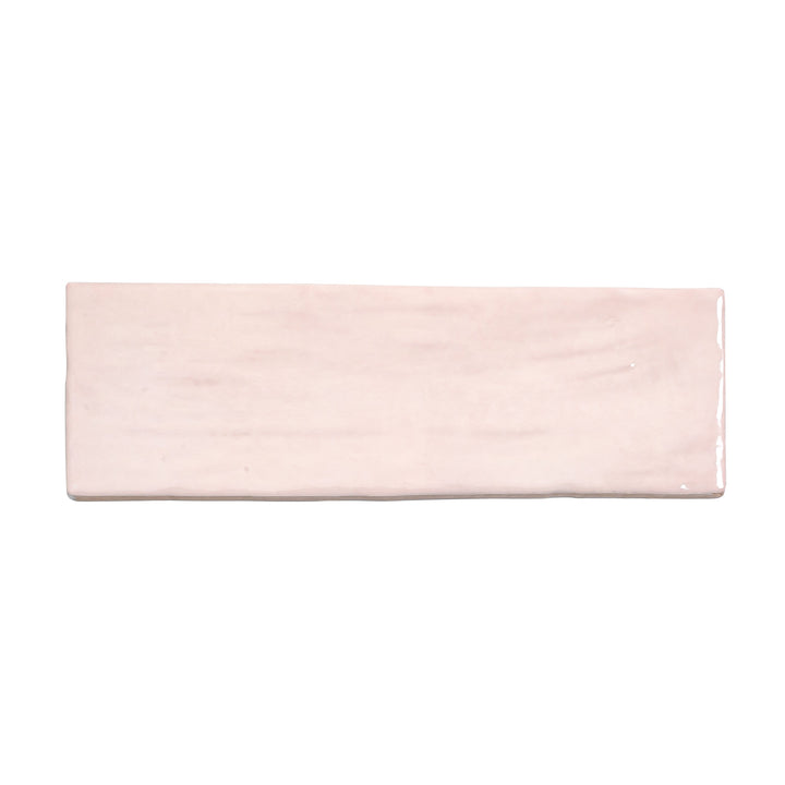 Apollo Tile (Sample) Duchess Pink 2-1/2-in x 8-in Glossy Ceramic Wall Tile