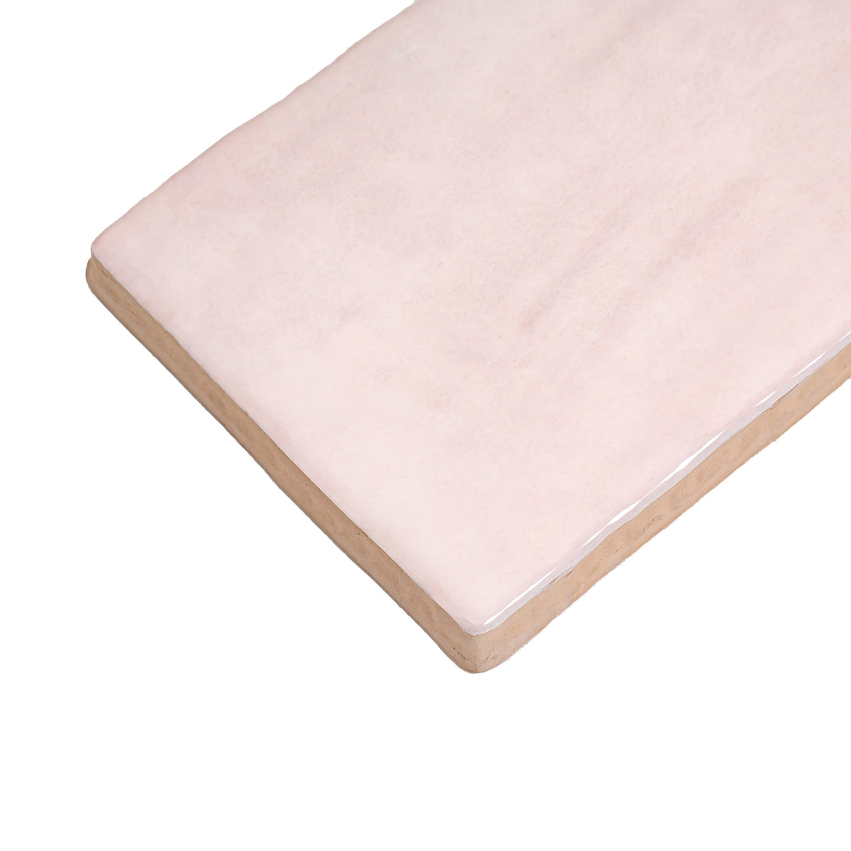 Apollo Tile (Sample) Duchess Pink 2-1/2-in x 8-in Glossy Ceramic Wall Tile