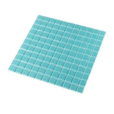 Apollo Tile (Sample) Floor and Wall Tile Turkish Blue 4-in x 4-in Glossy Glass Uniform Squares Mosaic Floor and Wall Tile