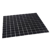 Apollo Tile (Sample) Floor and Wall Tile Black 4-in x 4-in Matte Glass Uniform Squares Floor and Wall Tile