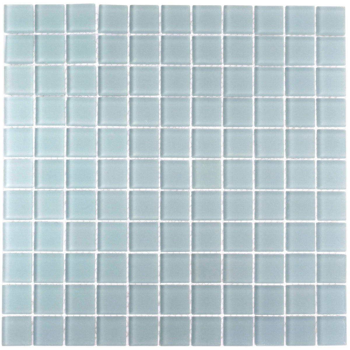 Apollo Tile (Sample) Floor and Wall Tile Stone Gray 4-in x 4-in Matte Glass Uniform Squares Mosaic Floor and Wall Tile