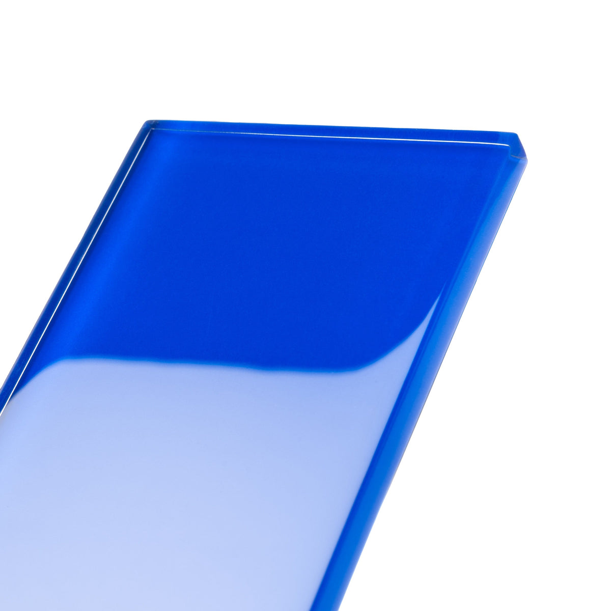 Apollo Tile (Sample) Wall Tile Royal Blue 3-in x 6-in Glossy Glass Brick Subway Wall Tile