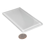 Apollo Tile (Sample) White 3-in x 6-in Glossy Glass Brick Subway Floor and Wall Tile