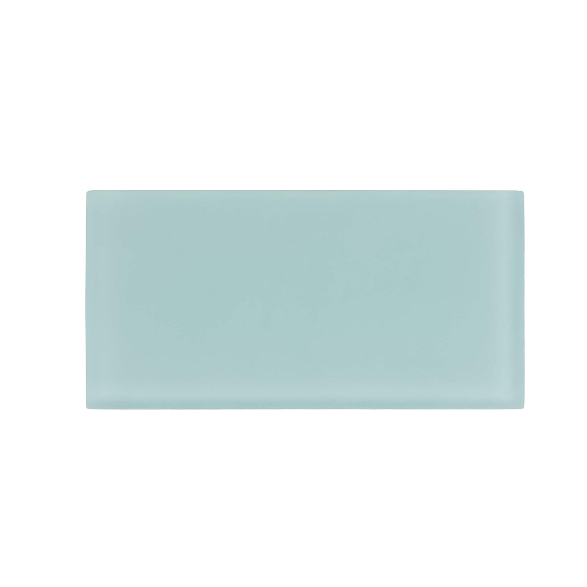 Apollo Tile (Sample) Wall Tile Cadet Blue 3-in x 6-in Matte Glass Brick Subway Wall Tile