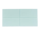 Apollo Tile (Sample) Wall Tile Cadet Blue 3-in x 6-in Matte Glass Brick Subway Wall Tile