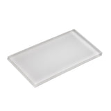 Apollo Tile (Sample) White 3-in x 6-in Matte Glass Brick Subway Floor and Wall Tile