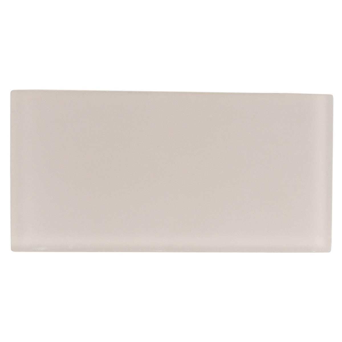 Apollo Tile (Sample) Wall Tile Beige 3-in x 6-in Matte Glass Brick Subway Wall Tile