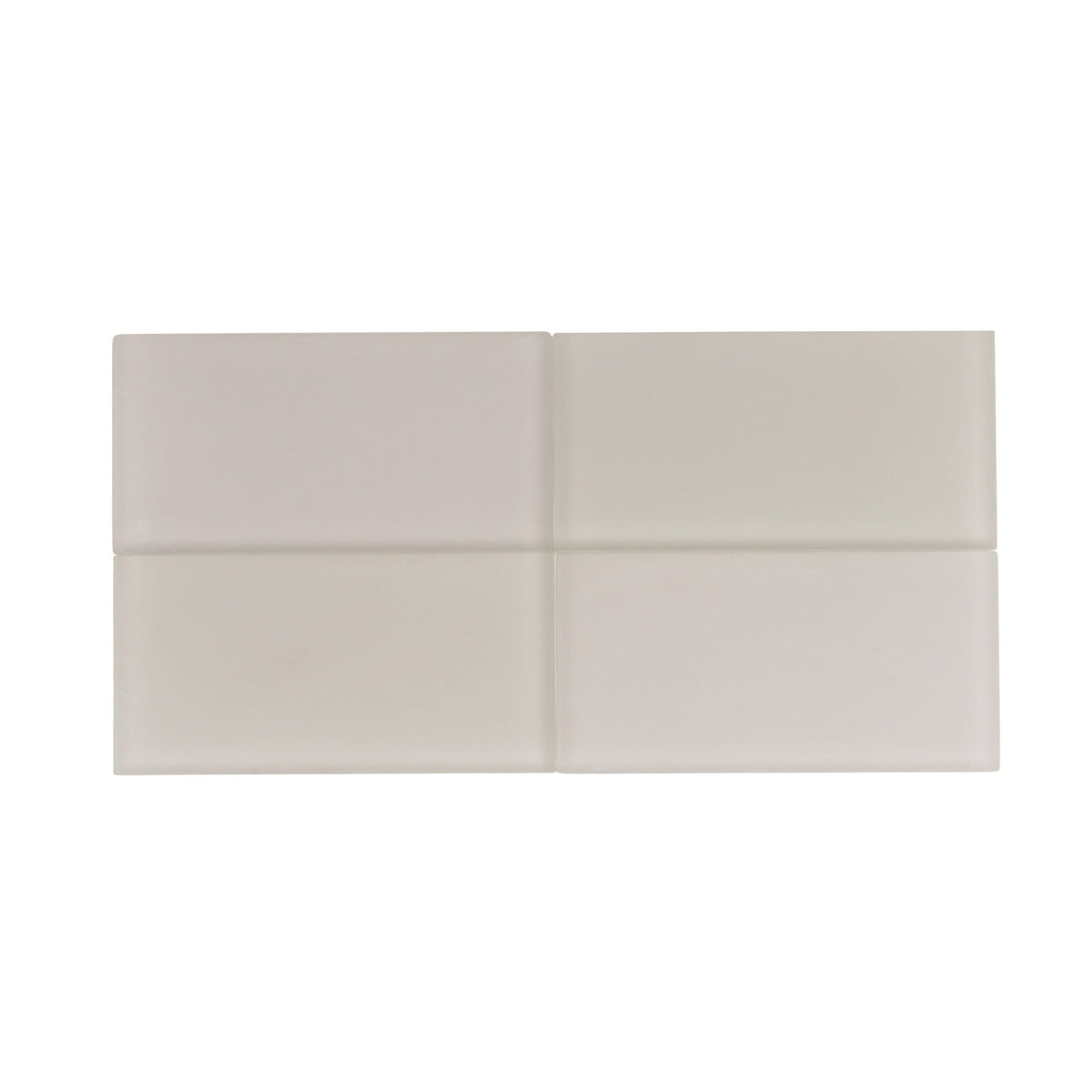 Apollo Tile (Sample) Wall Tile Beige 3-in x 6-in Matte Glass Brick Subway Wall Tile