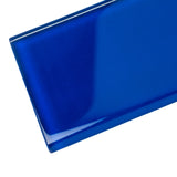 Apollo Tile (Sample) Wall Tile Royal Blue 3-in x 12-in Glossy Glass Brick Subway Wall Tile