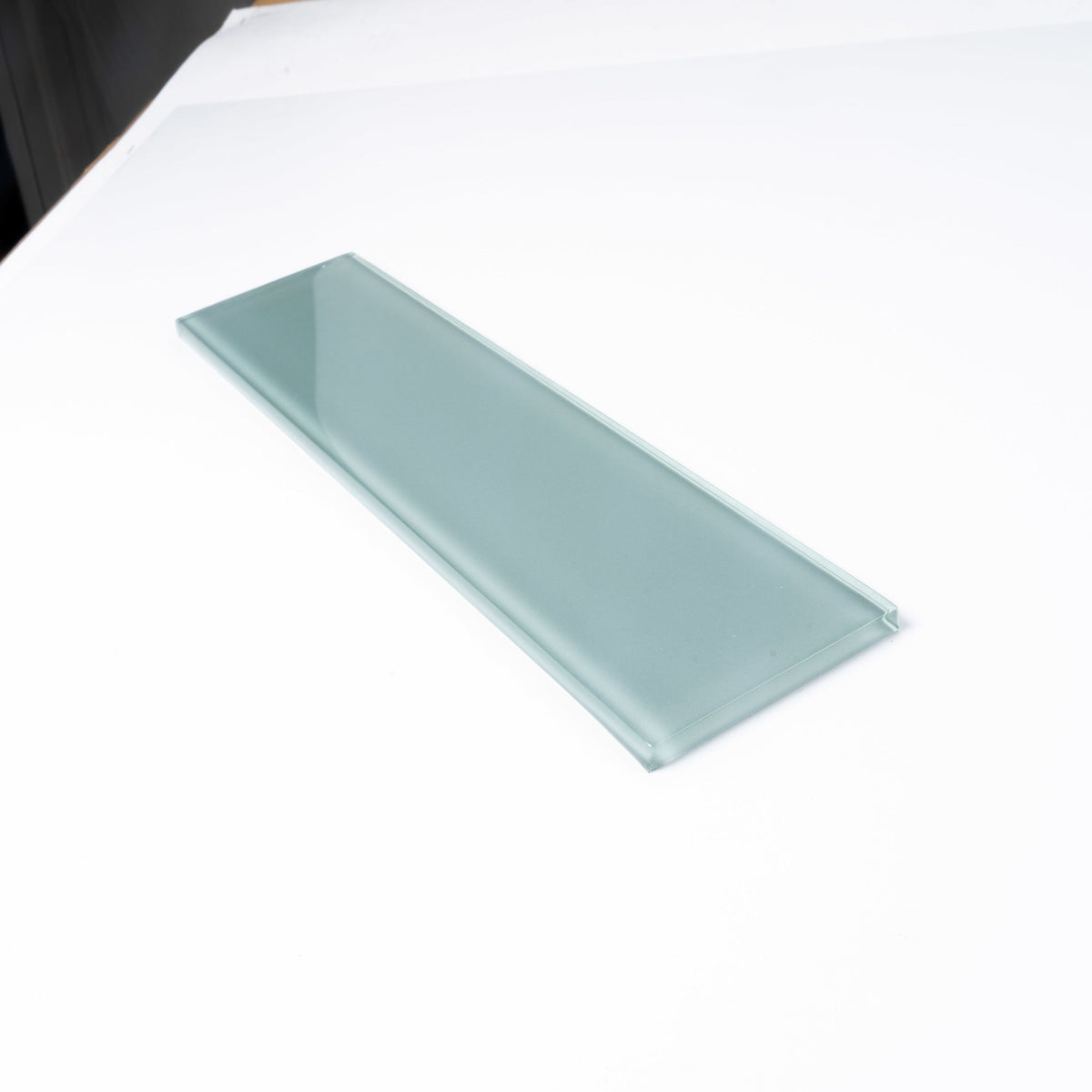 Apollo Tile (Sample) Wall Tile Stone Gray 3-in x 12-in Glossy Glass Brick Subway Wall Tile