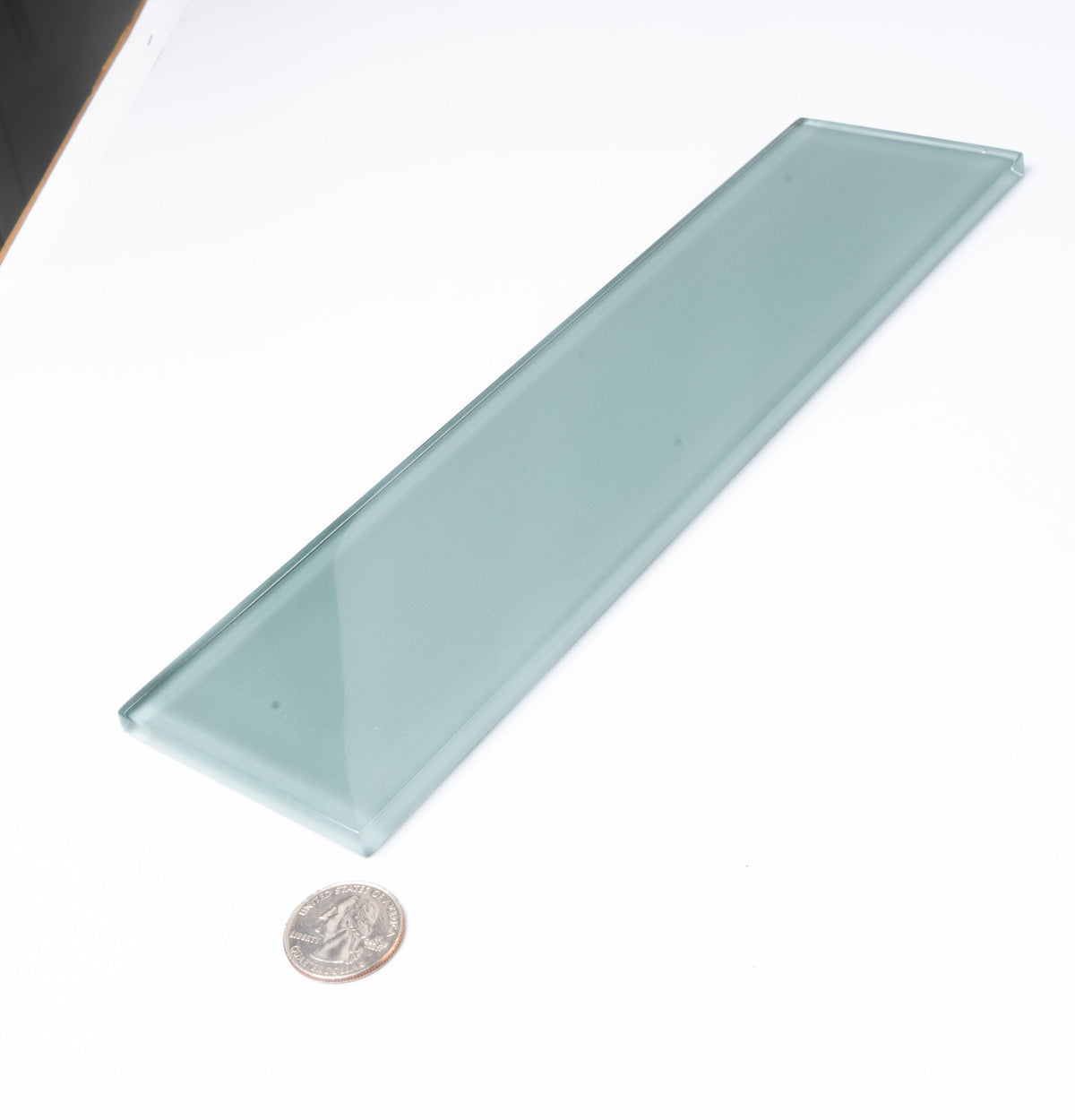Apollo Tile (Sample) Wall Tile Stone Gray 3-in x 12-in Glossy Glass Brick Subway Wall Tile