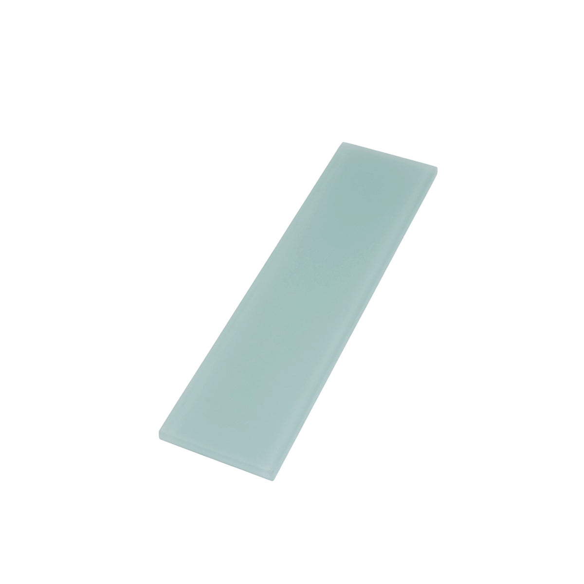 Apollo Tile (Sample) Wall Tile Cadet Blue 3-in x 12-in Matte Glass Brick Subway Wall Tile