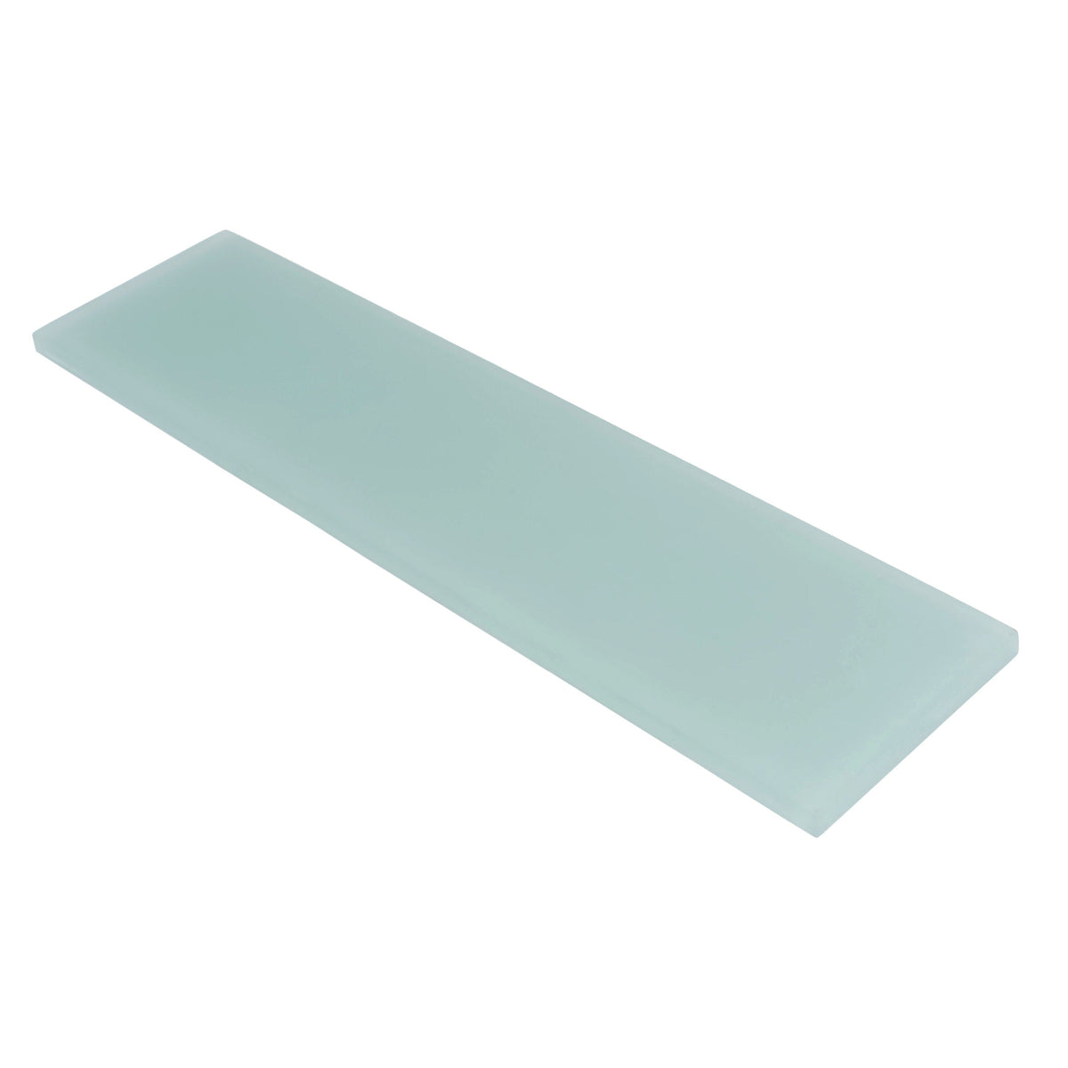 Apollo Tile (Sample) Wall Tile Cadet Blue 3-in x 12-in Matte Glass Brick Subway Wall Tile