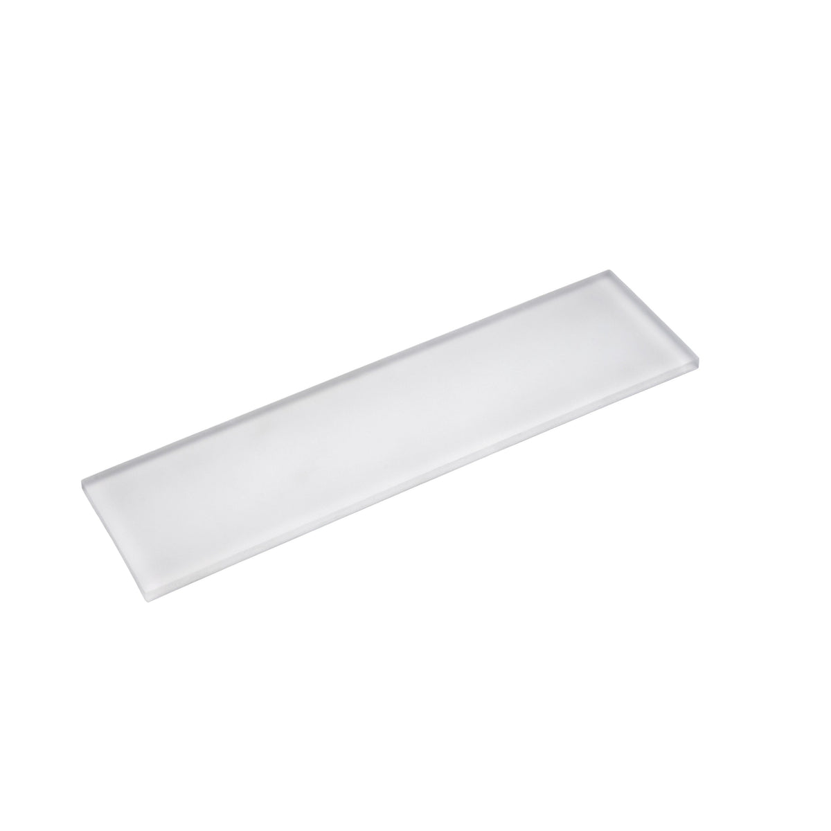 Apollo Tile (Sample) White 3-in x 12-in Matte Glass Floor and Wall Tile