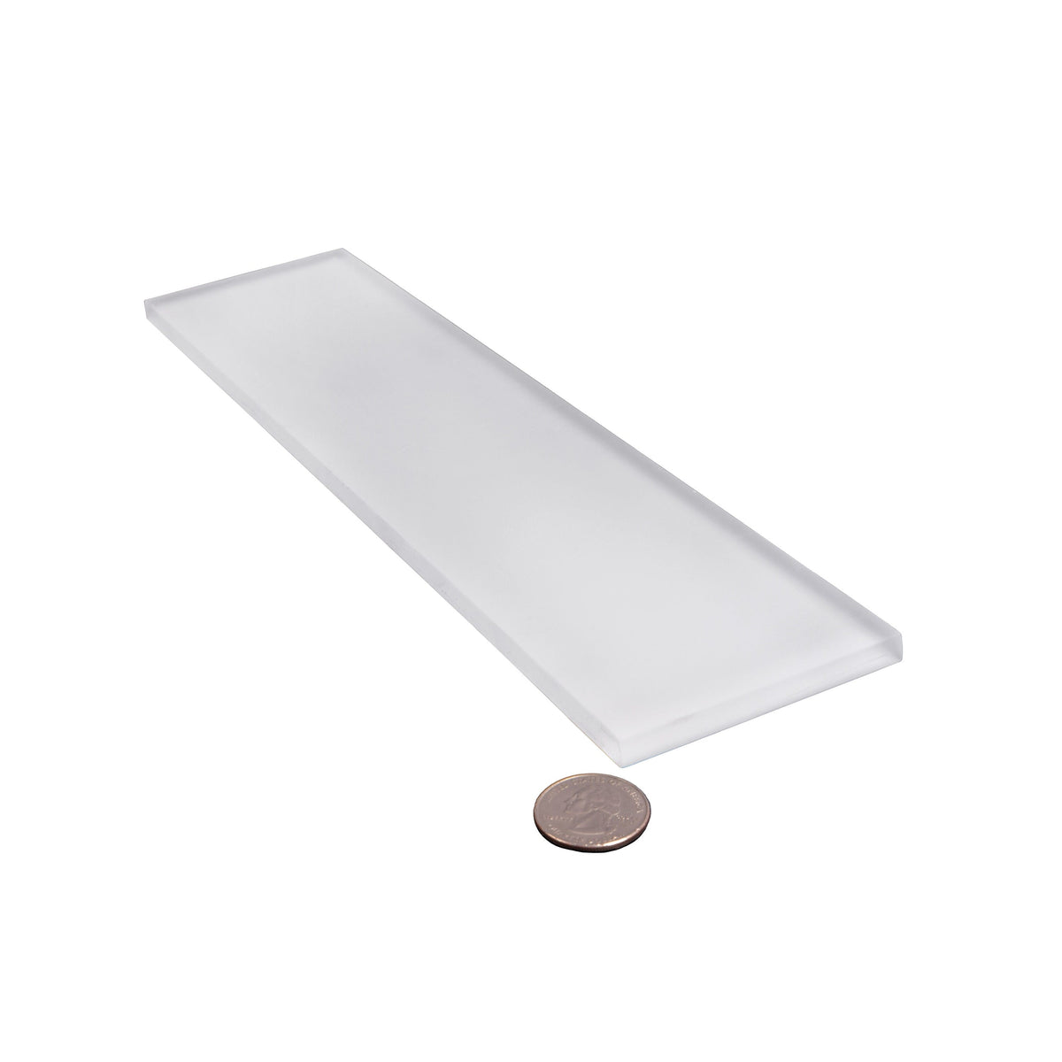 Apollo Tile (Sample) White 3-in x 12-in Matte Glass Floor and Wall Tile