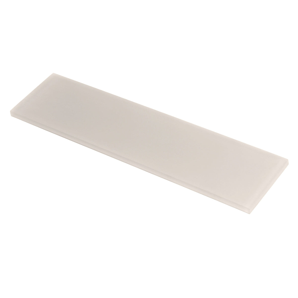 Apollo Tile (Sample) Wall Tile Abalone Gray 3-in x 12-in Matte Glass Brick Subway Wall Tile