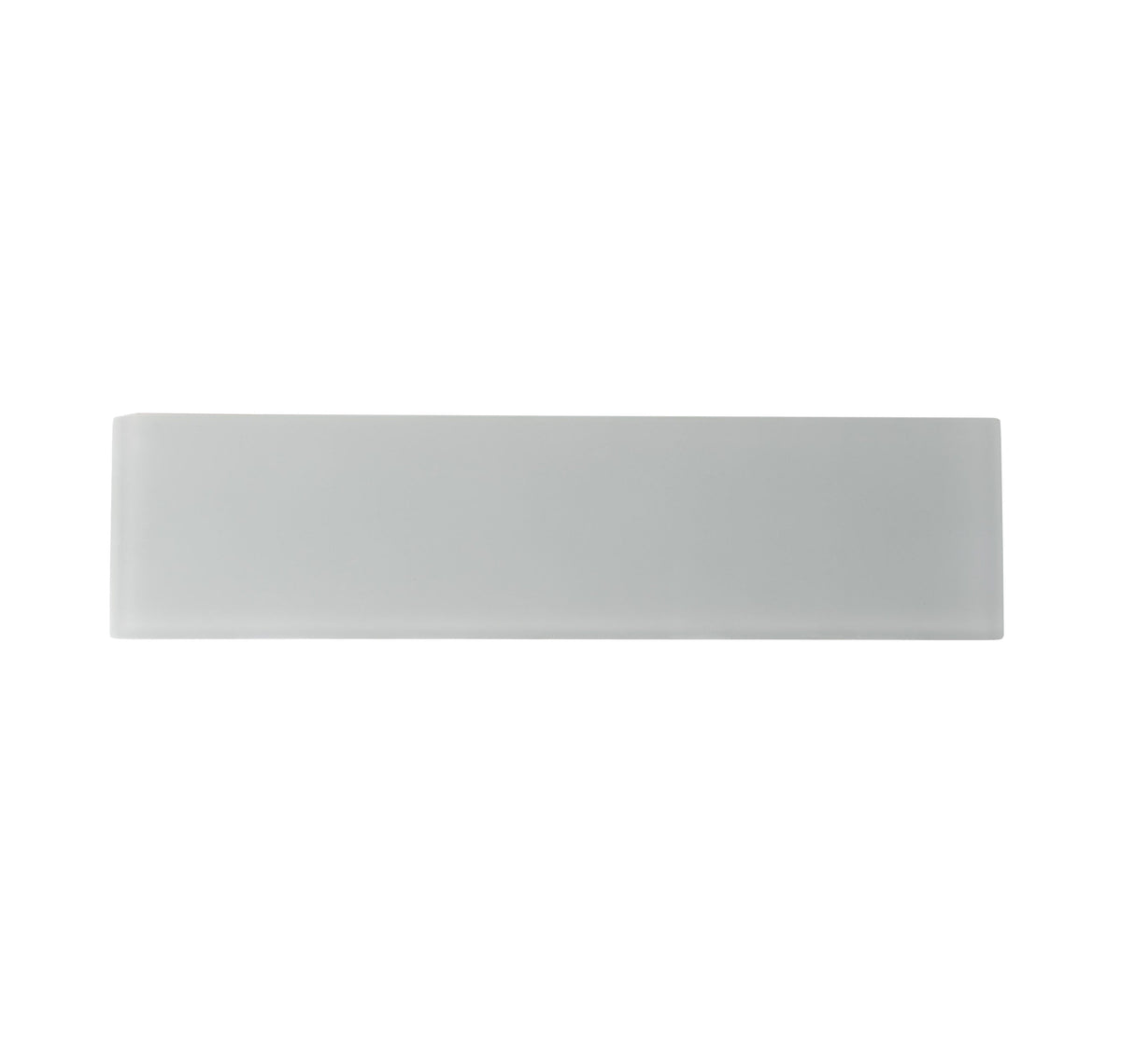 Apollo Tile Gray 3-in x 12-in Matte Glass Brick Subway Wall Tile (5-sq. ft/ Carton)