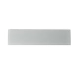 Apollo Tile Gray 3-in x 12-in Matte Glass Brick Subway Wall Tile (5-sq. ft/ Carton)