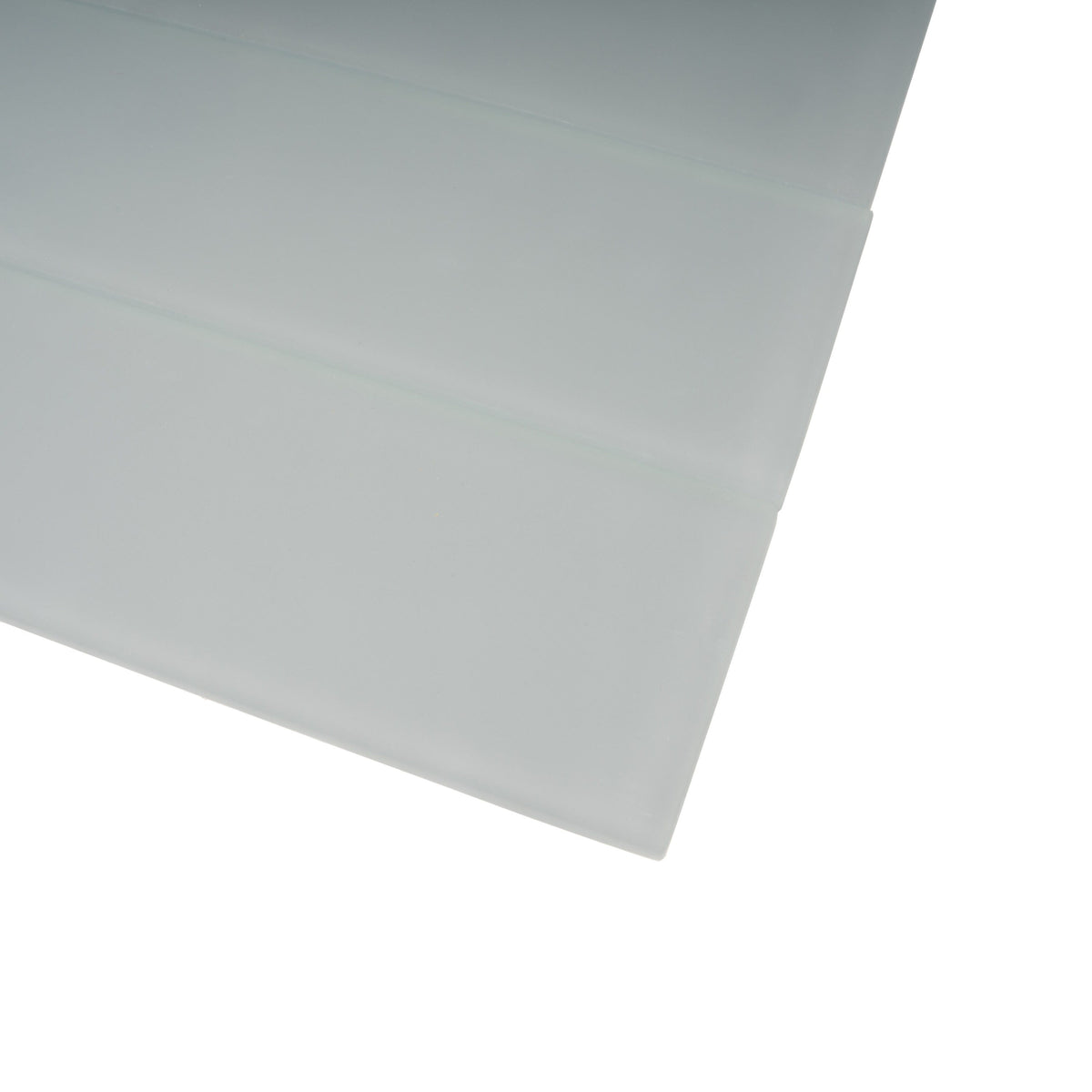 Apollo Tile Gray 3-in x 12-in Matte Glass Brick Subway Wall Tile (5-sq. ft/ Carton)