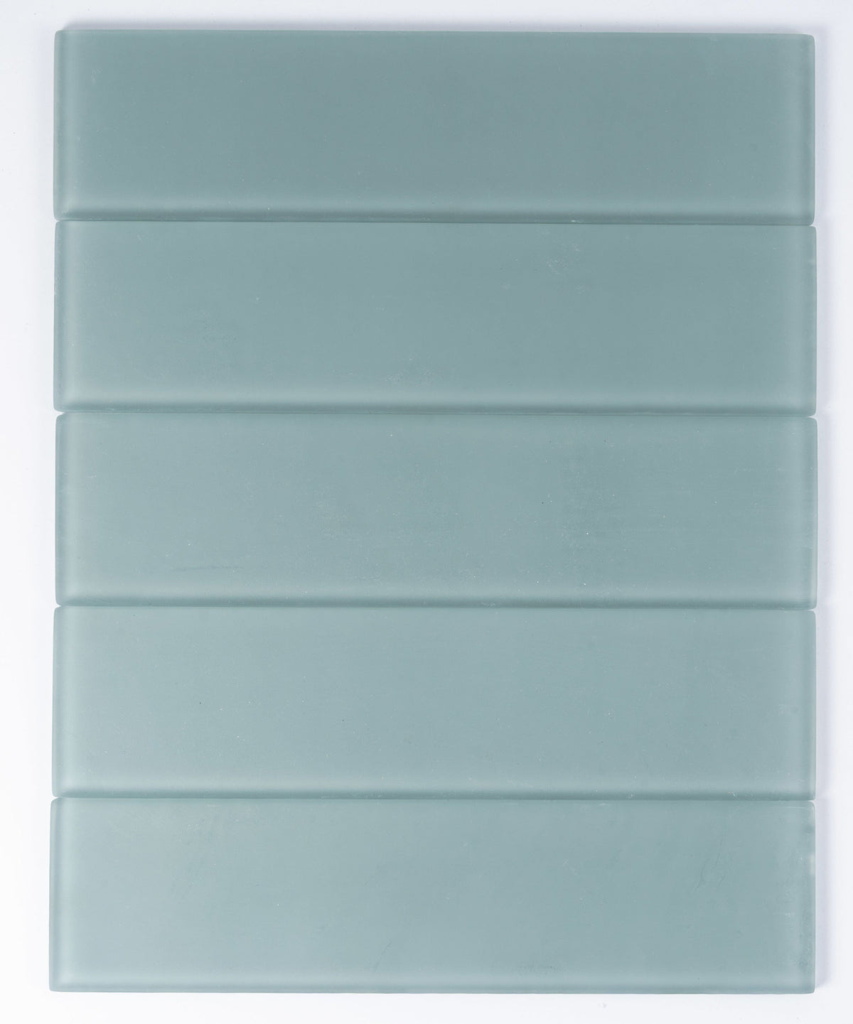 Apollo Tile (Sample) Wall Tile Stone Gray 4-in x 6-in Matte Glass Subway Wall Tile