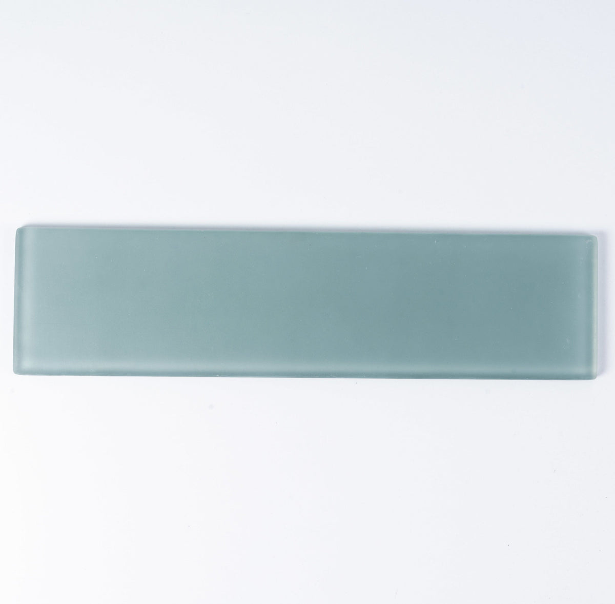 Apollo Tile (Sample) Wall Tile Stone Gray 4-in x 6-in Matte Glass Subway Wall Tile