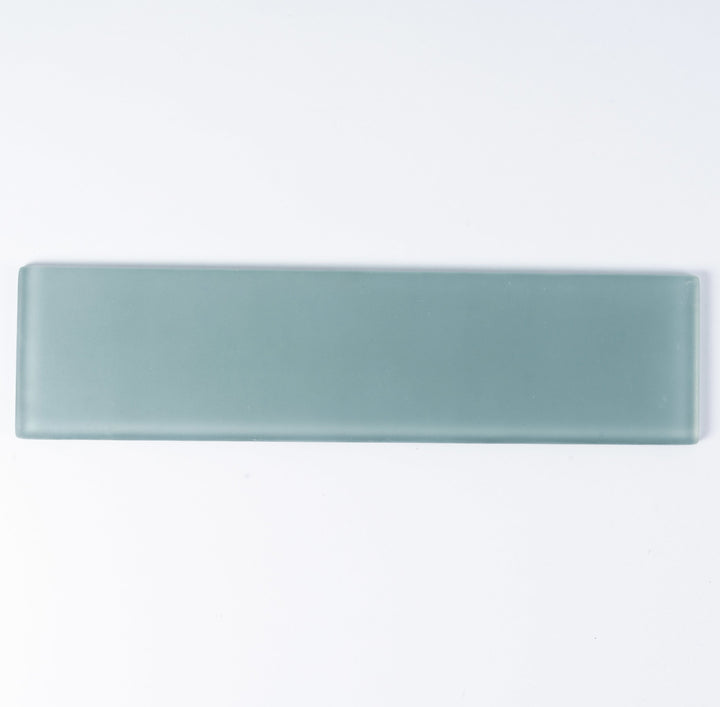 Apollo Tile (Sample) Wall Tile Stone Gray 4-in x 6-in Matte Glass Subway Wall Tile