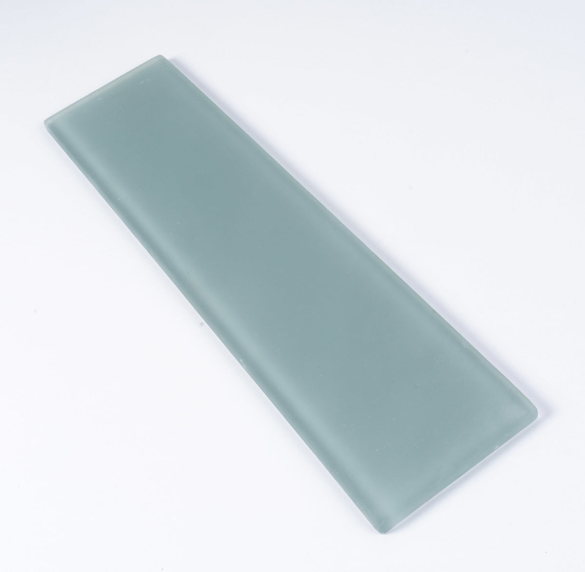 Apollo Tile (Sample) Wall Tile Stone Gray 4-in x 6-in Matte Glass Subway Wall Tile