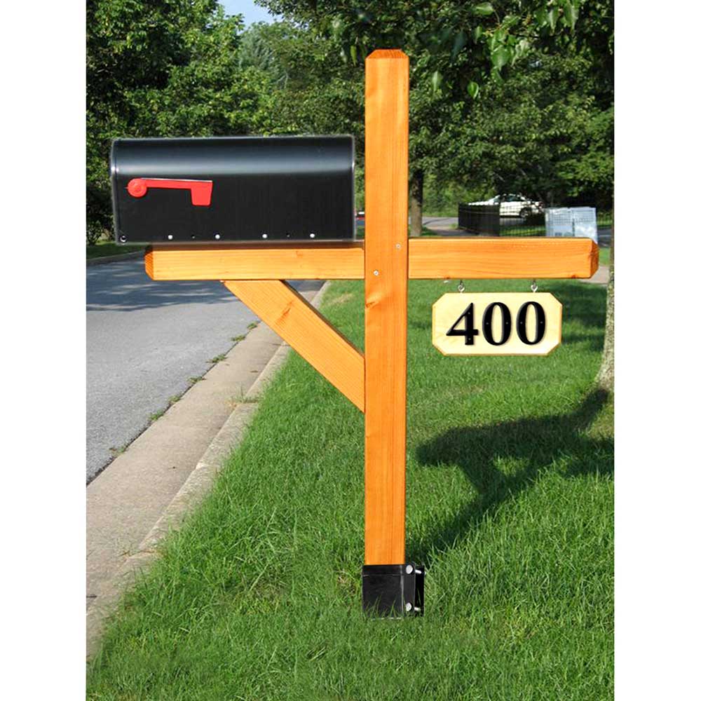 Pylex Ecospike 32-in Black Steel Post Spike For Wood Fence 6-Pack