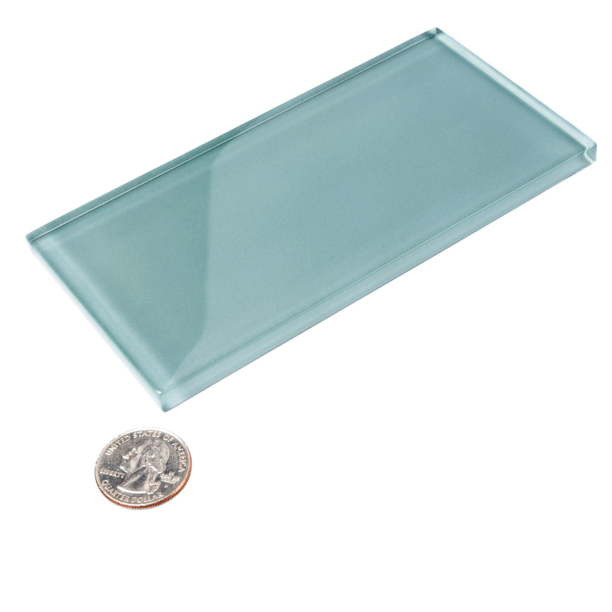 Apollo Tile (Sample) Wall Tile Stone Gray 3-in x 6-in Glossy Glass Brick Subway Wall Tile