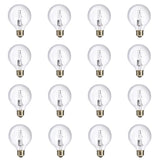 Philips 60-Watt Equivalent G25 Halogen Clear Globe Light Bulb (12-Pack)