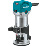Makita 6.5 Amp 1-1/4 HP Corded Fixed Base Variable Speed Compact Router with Quick-Release (RT0701C)