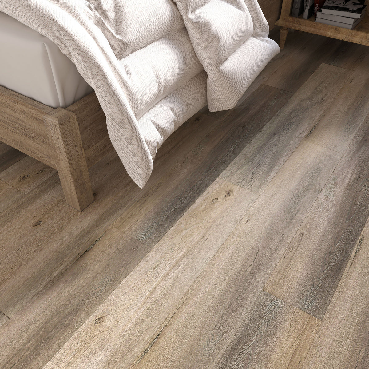 Lucida USA Maxcore Jasper 7-3/32-in Wide x 5-1/2-mm Thick Waterproof Interlocking Luxury Vinyl Plank Flooring (24.5-sq ft)