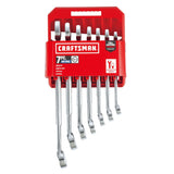 Craftsman 7-Piece Metric Combination Wrench Set, 12-Point – Corrosion-Resistant Chrome