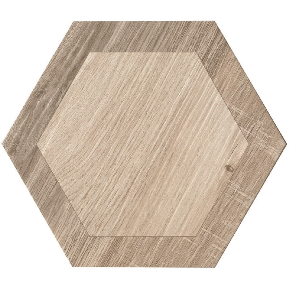 Apollo Tile (Sample) Woodnote Light Brown 9-in x 9-in Matte Porcelain Patterned Floor and Wall Tile