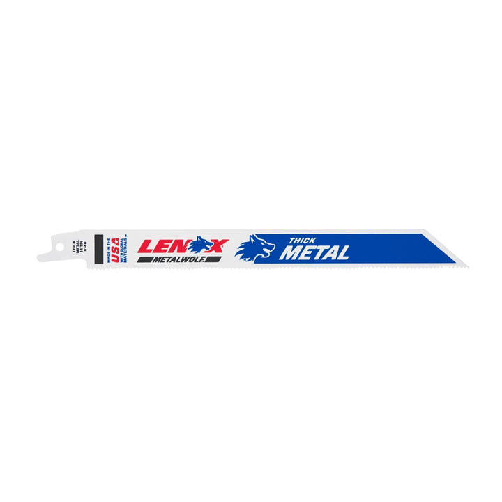 LENOX 5-Pack 8-in 14-TPI Bi-Metal Reciprocating Saw Blades