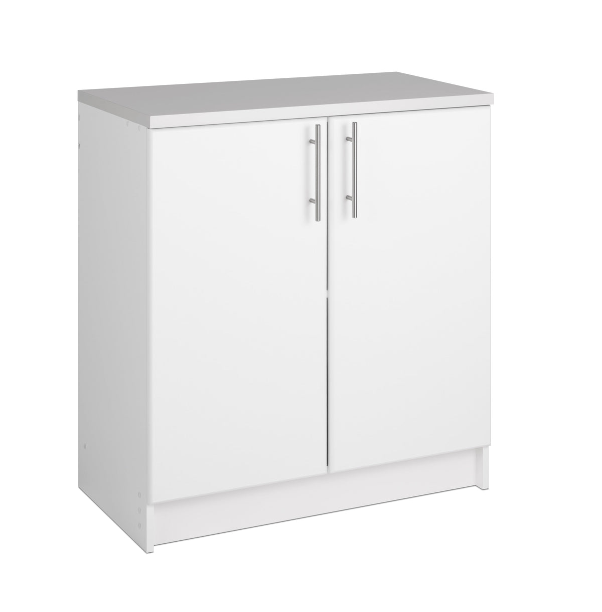 Prepac Elite 32-in W x 35.75-in H Wood Composite White Freestanding Utility Storage Cabinet