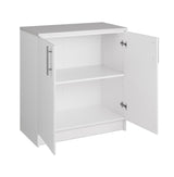 Prepac Elite 32-in W x 35.75-in H Wood Composite White Freestanding Utility Storage Cabinet