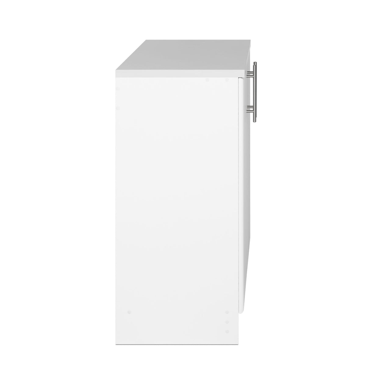 Prepac Elite 32-in W x 35.75-in H Wood Composite White Freestanding Utility Storage Cabinet