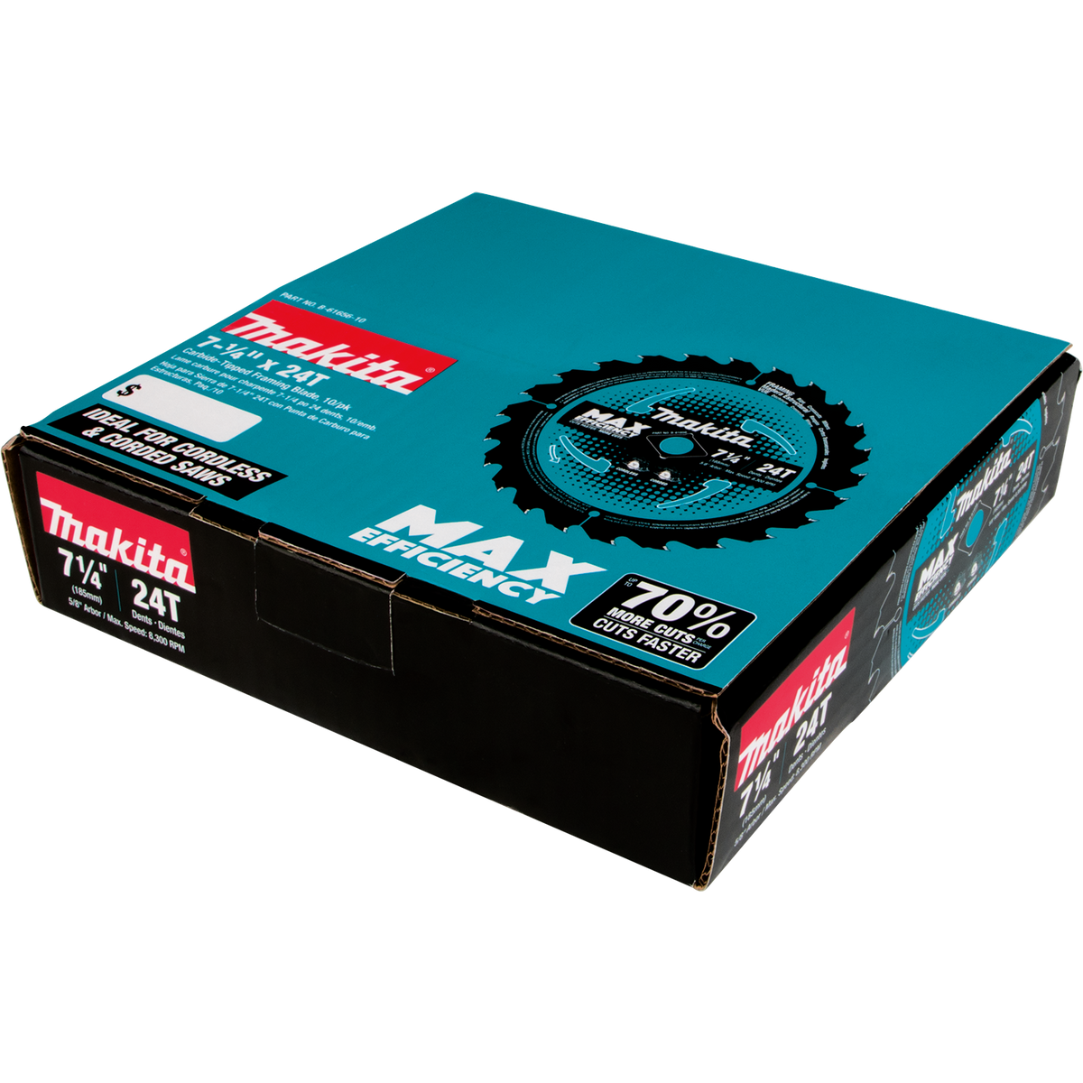 Makita Me Framing Circular Saw Blade 7-1/4" 24T