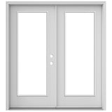 JELD-WEN 60-in x 80-in Fiberglass French, Left-hand inswing – primary product view