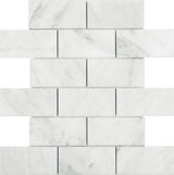 Satori Venatino 10-in x 12-in Polished Natural Stone Subway Mosaic Wall Tile (0.83-sq. ft/ Piece)