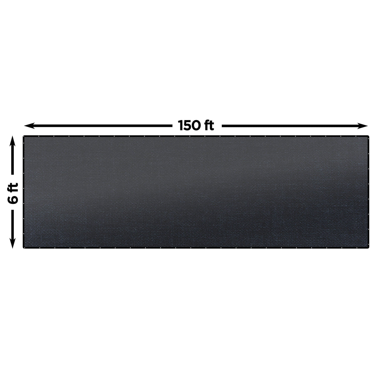 ALEKO 6-ft H x 150-ft W Dark Green Hdpe Chain Link Fence Screen