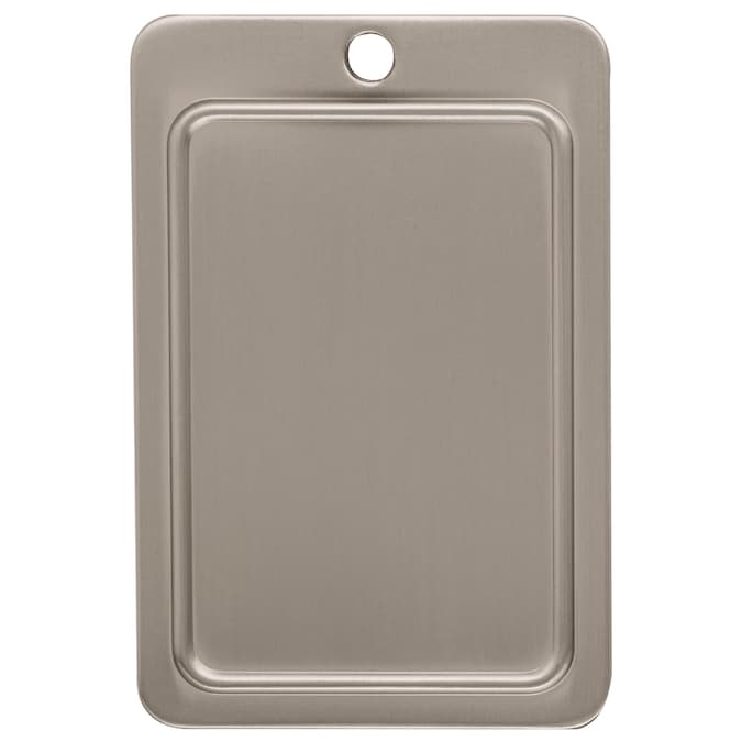 Amerock Esquire 3-in or 3-3/4-in (76Mm or 96mm) Center to Center Dual Mount Cylindrical Bar Drawer Pull