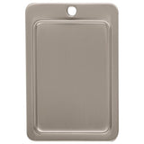 Amerock Esquire 3-in or 3-3/4-in (76Mm or 96mm) Center to Center Dual Mount Cylindrical Bar Drawer Pull
