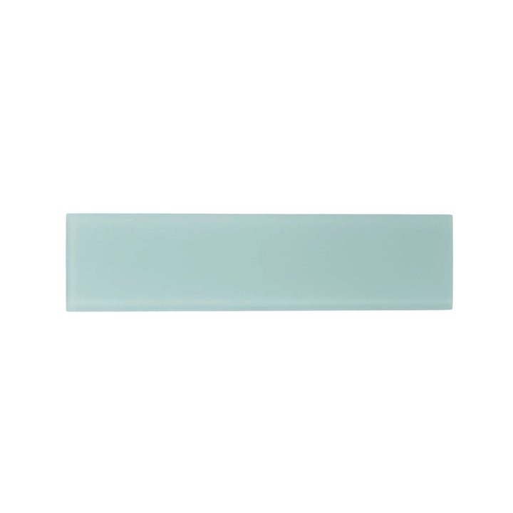 Apollo Tile (Sample) Wall Tile Cadet Blue 3-in x 12-in Matte Glass Brick Subway Wall Tile
