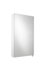 Croydex 16-in x 26-in Surface Mount White Mirrored Medicine Cabinet