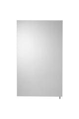 Croydex 16-in x 26-in Surface Mount White Mirrored Medicine Cabinet