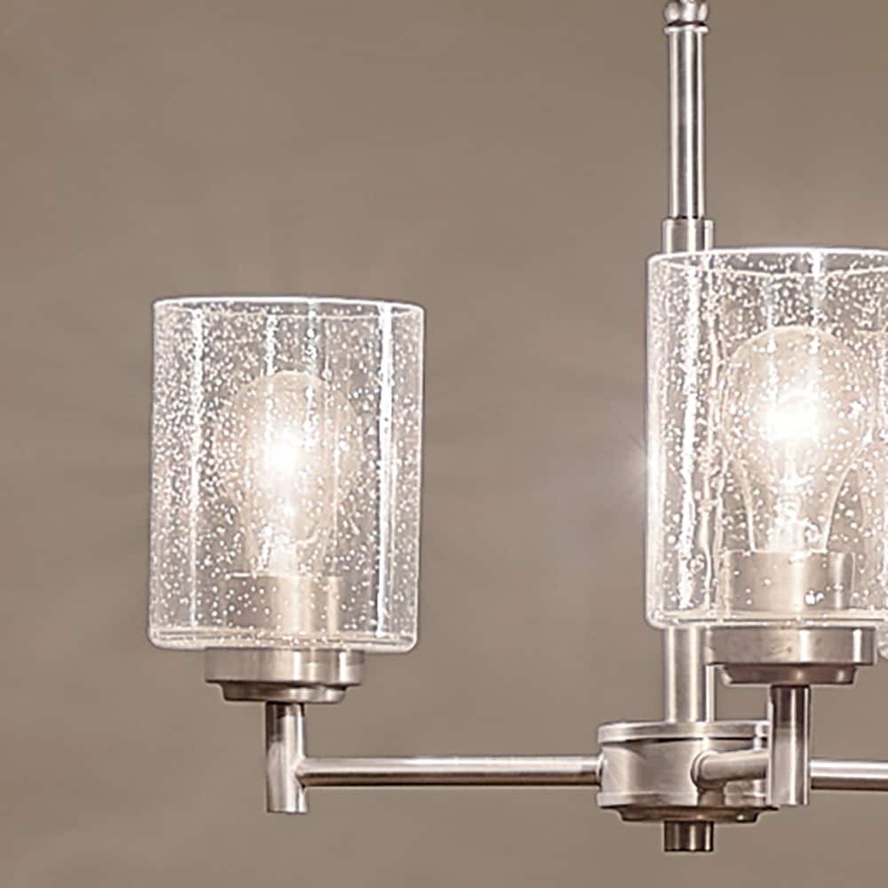 Kichler Winslow 3-Light Brushed Nickel Modern/Contemporary Chandelier