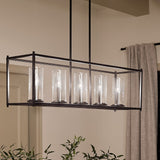 Kichler Crosby 5-Light Black Modern/Contemporary Chandelier